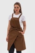Фартук официанта, бармена Vsetex Cappuccino Canvas Коричневый - изображение 4