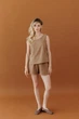 Женские шорты из муслина ART KNIT карамель, S-M 045943 - изображение 1