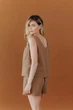 Женские шорты из муслина ART KNIT карамель, S-M 045943 - изображение 3