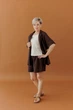 Женские шорты из муслина ART KNIT шоколад, S-M 045945 - изображение 1
