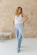 Женская вязаная майка ART KNIT белая, L 045627 - изображение 6
