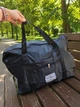 Дорожная сумка FaShion с креплением на чемодан 52×38×19 см 37,5 л Черная - изображение 3