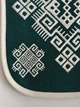 Кармашек ладунка с вышивкой Орнамент темно-зеленый - изображение 3