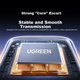Картридер UGREEN USB/Type-C 3.2 Gen2x2 високошвидкісний, підтримує карти пам'яті CF/TF, матеріал 8K, швидкість передачі даних 20 Гбіт/с, багатофункціональний, підходить для камер, смартфонів та планшетів - зображення 7