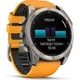 Смарт-годинник Garmin fenix 8 51mm, AMOLED, Saph, Ti/Bare/Grpht, SparkOrg/GrphtBd, (010-02905-11) - зображення 3