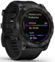 Смарт-годинник Garmin Fenix 7X Sapphire Solar Black DLC Titanium with Black Band (010-02541-22/23/45) - зображення 3