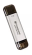 Зовнішній накопичувач SSD, 1Tb, Transcend ESD310, Silver (TS1TESD310S) - зображення 3