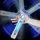 Световой меч BauTech телескопический RGB с разноцветной подсветкой , аккумуляторный - изображение 3