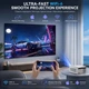Проектор Flixtone D9W Mini PRO 2700 ANSI, Full HD 1080P, 4K, Android Smart TV, домашній кинотеатр - изображение 2