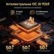 Дневной смарт проектор для фильмов 1850 ANSI Caiwei A9G Google TV Linux OS Wi-Fi Bluetooth Full HD 1080P поддержка 4K портативный LED мощный видеопроектор домашний кинотеатр для дома офиса презентаций телефона смартфона HDMI USB белый - изображение 7