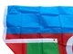 Азербайджанский флаг знамя Азербайджана 150*90 см с люверсами для флагштока национальный государственный баннер страны Азербайджан - изображение 3