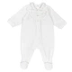 Велюровый комбинезон Chicco Anna, цвет белый, размер 72 (263.02779.030) - изображение 1