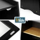 Chlebak Vilde Bambusowy Dwupoziomowy Czarny 40 x 25 x 33.5 cm (5900670116931) - obraz 2