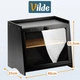 Chlebak Vilde Bambusowy Dwupoziomowy Czarny 40 x 25 x 33.5 cm (5900670116931) - obraz 3