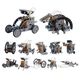 Конструктор робот на солнечной батарее 29 в 1 Solar Robot Kit Научный обучающий STEM набор 2115A-29 - изображение 4