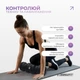 Масажний ролик-валик для МФР і йоги EasyFit SlceShaper 45 см ролер-масажер для спини, ніг, рук та шиї EF-2040 Чорний (56002966) - зображення 2