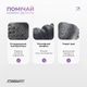 Масажний ролик-валик для МФР і йоги EasyFit SlceShaper 45 см ролер-масажер для спини, ніг, рук та шиї EF-2040 Чорний (56002966) - зображення 8