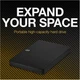 Зовнішній жорсткий диск 2.5' USB 2.0TB Seagate Expansion Portable Black (STKM2000400) - зображення 10