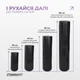 Масажний ролик-валик для МФР та йоги EasyFit EPP Roller 45 см ролер-масажер для спини, ніг, рук та шиї EF-2036 Чорний (56001372) - зображення 4