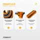 Резинка для підтягувань Easyfit Premium 25-45 кг - резинові петлі для тренувань, фітнесу, вправ на турніку EF-2236-4 Помаранчево-сіра (56002186) - зображення 4