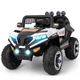 Детский полноприводный электромобиль Monster SP 4X4 120W черно-белый - изображение 1