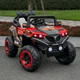Детский полноприводный электромобиль Monster SP 4X4 120W черно-красный - изображение 2