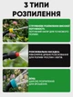 Обприскувач акумуляторний садовий пульверизатор 8 літрів ручний водяний пістолет Multifunctional Electric Sprayer розпилювач ранцевий для саду дачі дерев та рослин з 3 насадками голубий - зображення 2