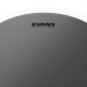 Пластик для малого барабана Evans 14" HYBRID Frosted - зображення 2