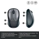Мышь беспроводная Logitech M235 Grey (910-002201) - изображение 5