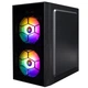 Корпус 1stPlayer X1-3F1 Black 600W (X1-3F1-BK&PS-600FK) - изображение 8