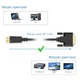 Кабель DisplayPort (папа) на DVI-D 24+1 (папа) Full HD 1080P Stone переходник адаптер шнур провод (ST-DP-DVI-1M) - изображение 2