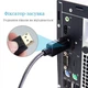 Кабель DisplayPort (папа) на DVI-D 24+1 (папа) Full HD 1080P Stone переходник адаптер шнур провод (ST-DP-DVI-1M) - изображение 5