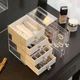 Органайзер для украшений Makeup Box XL-1831 многоуровневая шкатулка с ящиками и секциями - изображение 2
