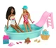 Ігровий набір Барбі Barbie Playset With 2 Dolls/Car/Pool and 15 Accessories - изображение 6
