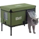 Домик для кошек с подогревом iHunt Kitty Warm House, водонепроницаемый, 6-слойная теплоизоляция, система 4-Way Lock, для улицы - изображение 5