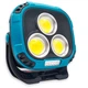 Фонарь-прожектор аккумуляторный W891-1, 3-COB Work Light, Type-C, Power Bank, белый-теплый свет + 6smd красный (00141) - изображение 5