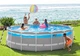 Каркасный бассейн Intex 26722 круглый 427х107 см, 12706 л, с картриджным фильтром, лестницей, тентом - изображение 3
