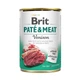 Корм вологий Brit Care Pate and Meat для дорослих собак з олениною 400 г - зображення 1