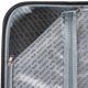 Дорожный пластиковый чемодан Wings TR058 Egret малый (S) ручная кладь на 4 колесах 55х38х21 см, синий - изображение 7