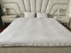 Постільний набір двоспальний 200x220 см 100% сатин сірий полосатий - зображення 12