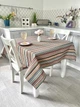 Скатерть гобеленовая GEO112 квадратная 97х100 см 75% полиэстер ассорти - изображение 4
