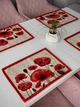 Салфетка гобеленовая Limaso CAYETANA 33x45 см Красная 75% полиэстер, 15% акрил, 10% хлопок - изображение 4