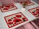 Салфетка гобеленовая Limaso CAYETANA 33x45 см Красная 75% полиэстер, 15% акрил, 10% хлопок - изображение 8