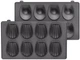 Набір пластин Tefal Snack Collection Mini Madeleines XA8115F0 - зображення 2