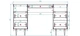 Письменный стол Сканді ДСП Kronospan 130x40,4x75 см Дуб Тахо/Натуральный/Белый - изображение 2