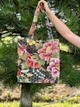 Гобеленовая сумка Limaso JAPAN003-SM35 34x35 см Черная 75% полиэстер, 22% хлопок, 3% акрил - изображение 3