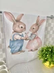 Набір кухонних рушників Bunny Love 45x65 см 100% бавовна Великодній принт 2 шт. - зображення 4