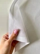 Салфетка квадратная 40х40 см мерсеризованный хлопок белая - изображение 1