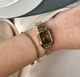 Жіночий годинник Burker Isabell Petite Gold Brown - зображення 4