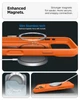 Чехол Spigen Silicone Fit MagFit для iPhone 17 Pro Max Cosmic Orange (ACS11378) - изображение 11